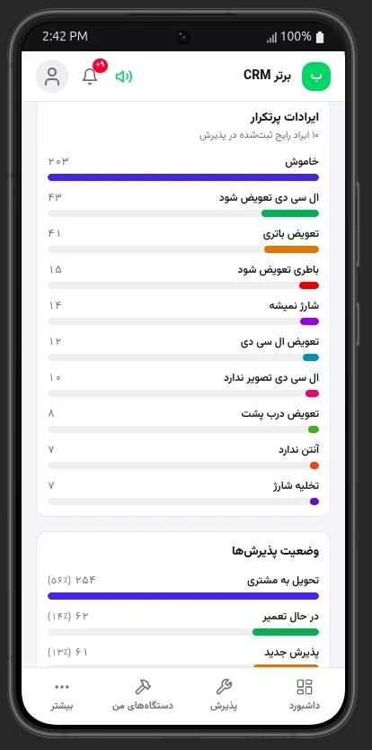 پرتکرارترین ایرادات ثبتشده در پذیرش روی موبایل